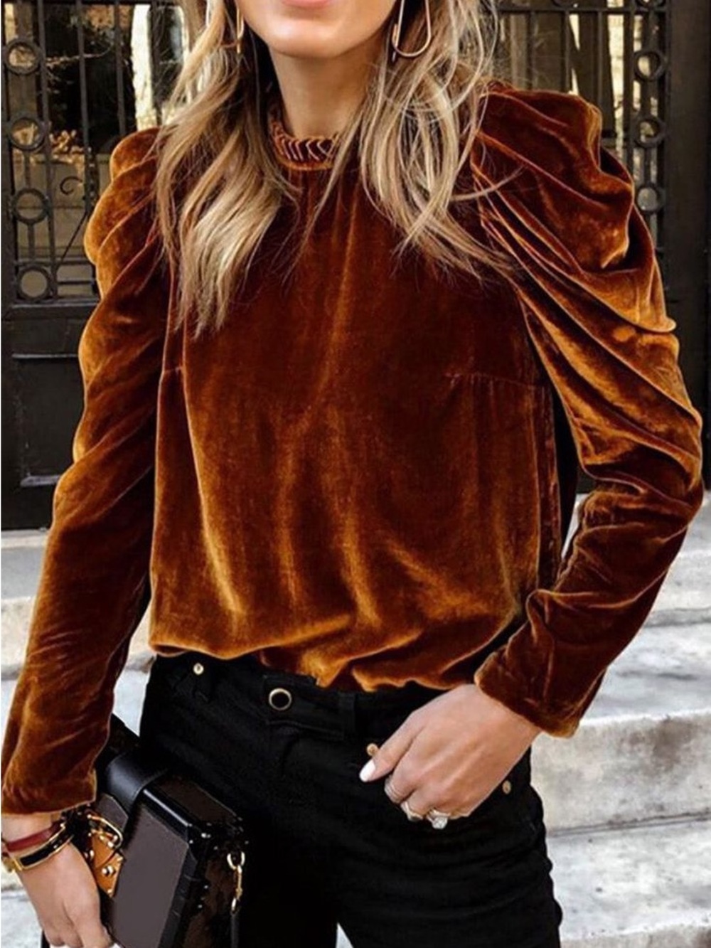 Ulla Johnson Velvet Giles Blouse